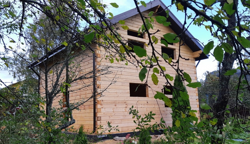Строительство дома из профилированного бруса по адресу Рыбинский район, д. Рыжиково