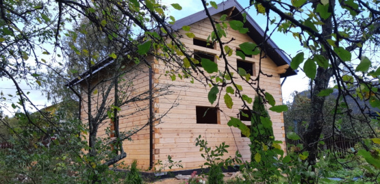 Строительство дома из профилированного бруса по адресу Рыбинский район, д. Рыжиково