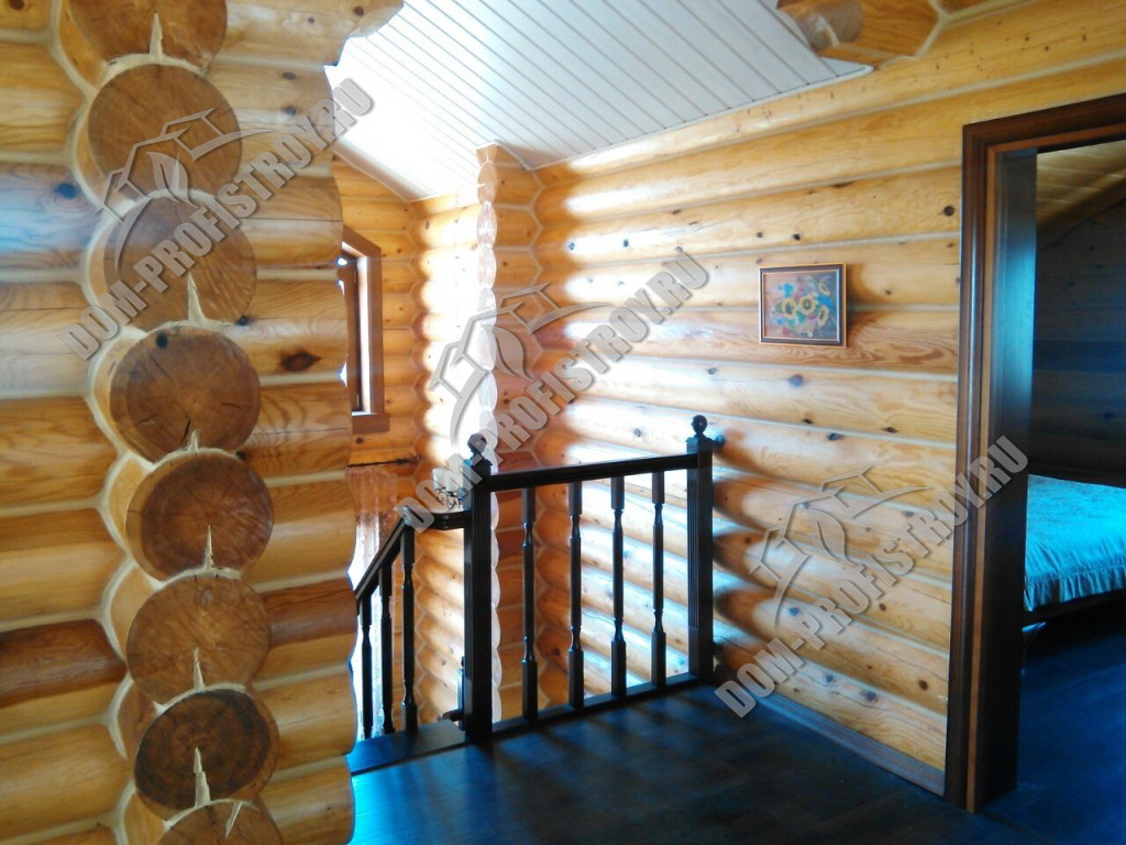 Внутренняя отделка дома из бревна | Варианты внутренней отделки деревянного дома